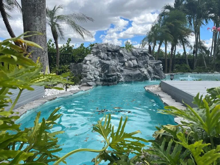 Natural Rock Fountain in Wellington
